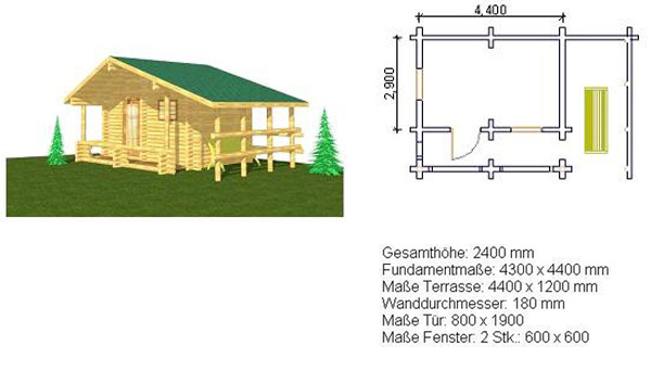 Bungalow Typ 1