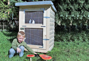 Rabbit hutch vertical