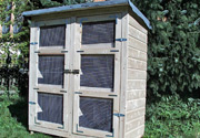 Rabbit hutch six parts