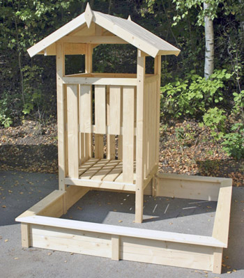 Spielturm  Max mit Sandkasten